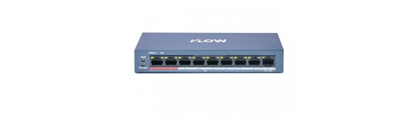 Надежность и эффективность: Обзор неуправляемого коммутатора iFLOW F-SW-EU209POE-V/L